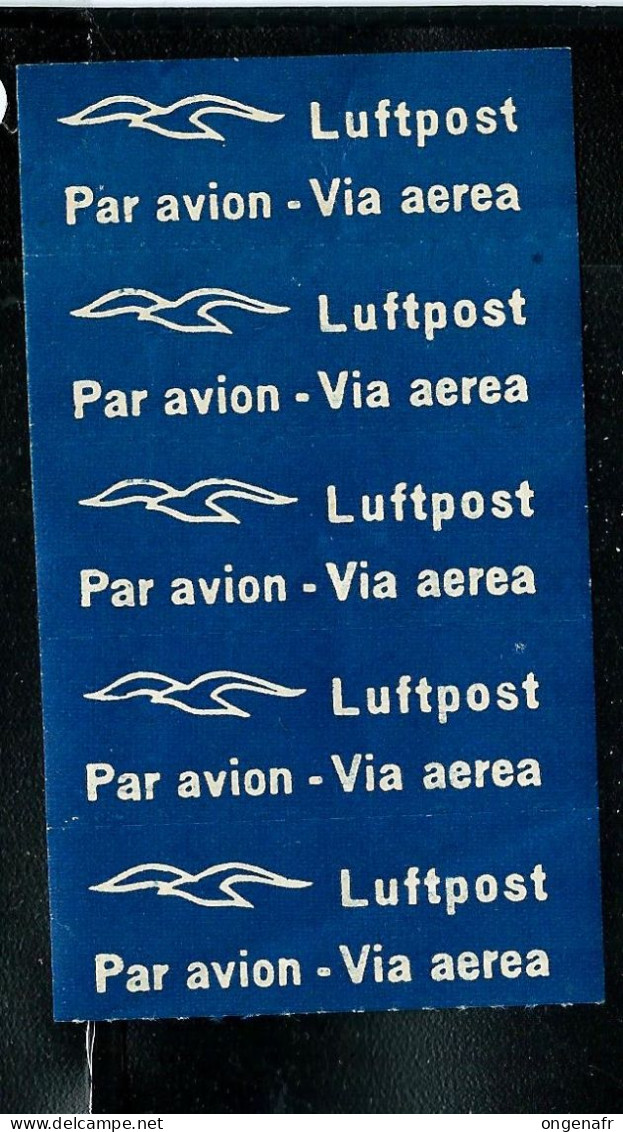 Divers Petite Feuilles  D'étiquettes  Par Avion  - Mit Luftpost - Per Via Aerea  ( ** ) - Sonstige & Ohne Zuordnung