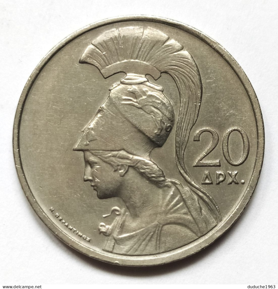 Grèce - 20 Drachmes 1973 - Greece