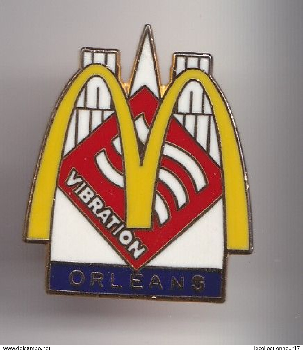 Pin's McDonald's Vibration Orléans Réf 7333JL - McDonald's