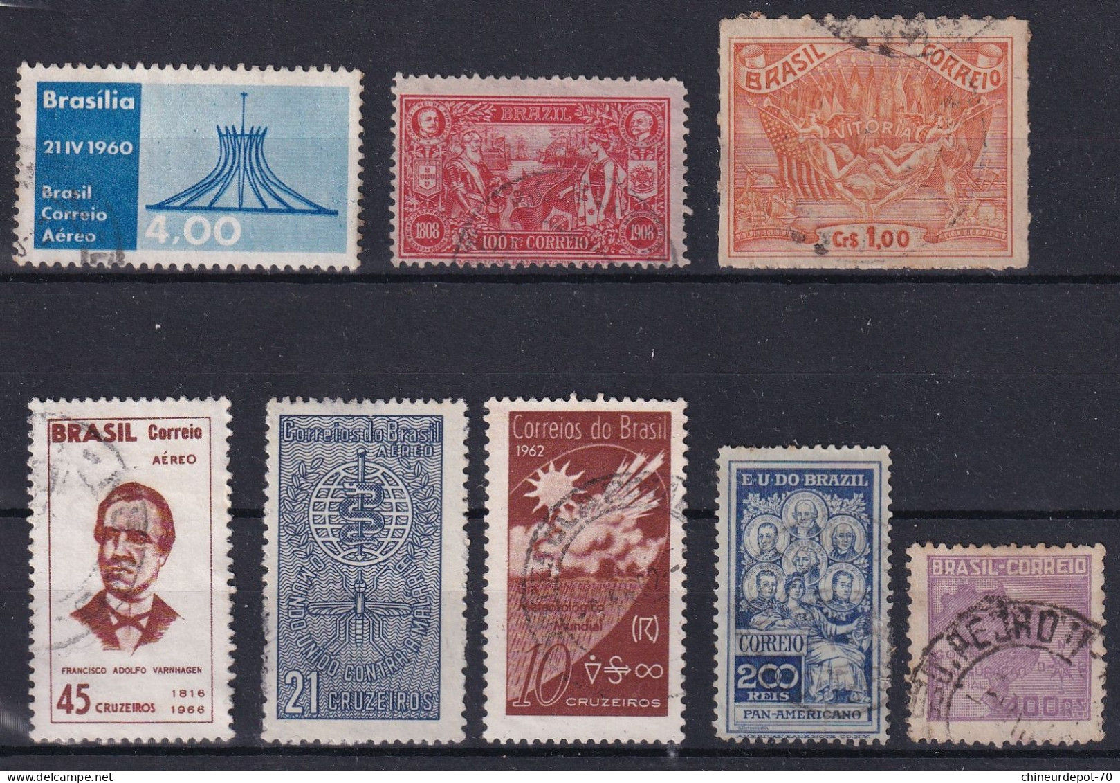 Brésil Brazil Brasil Non Classés - Used Stamps