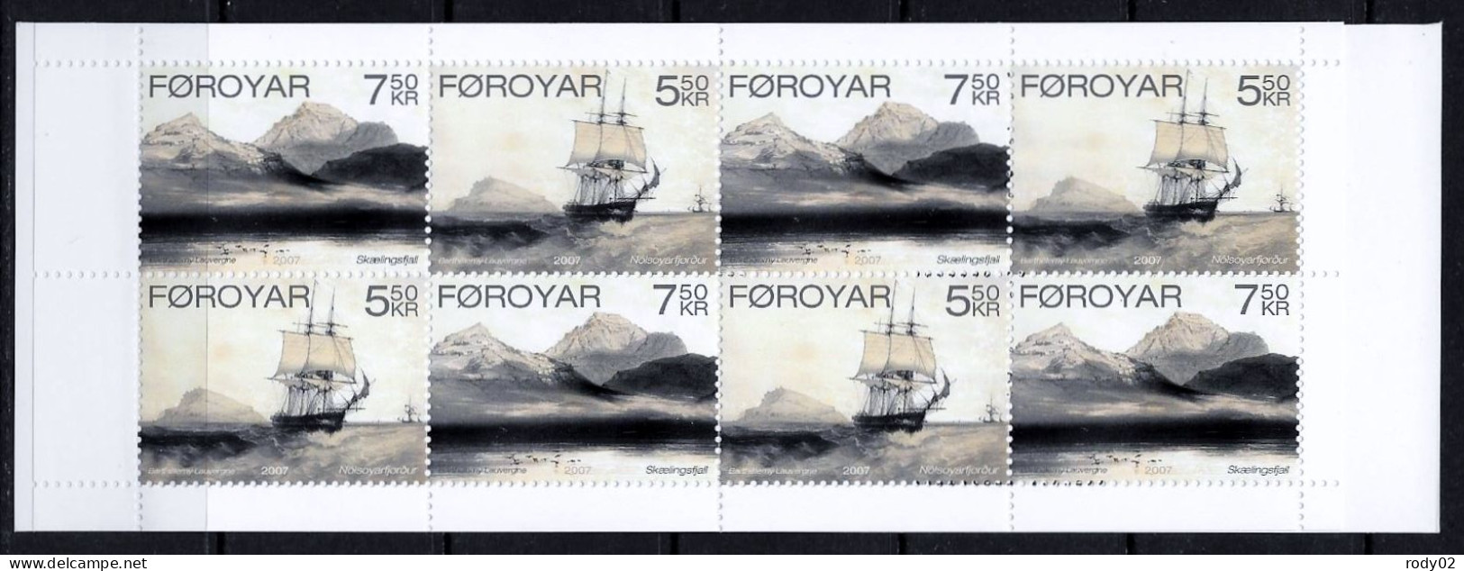 FEROE - ART - LITHOGRAPHIES ANCIENNES - CARNET N° 582 - NEUF** MNH - Faroe Islands