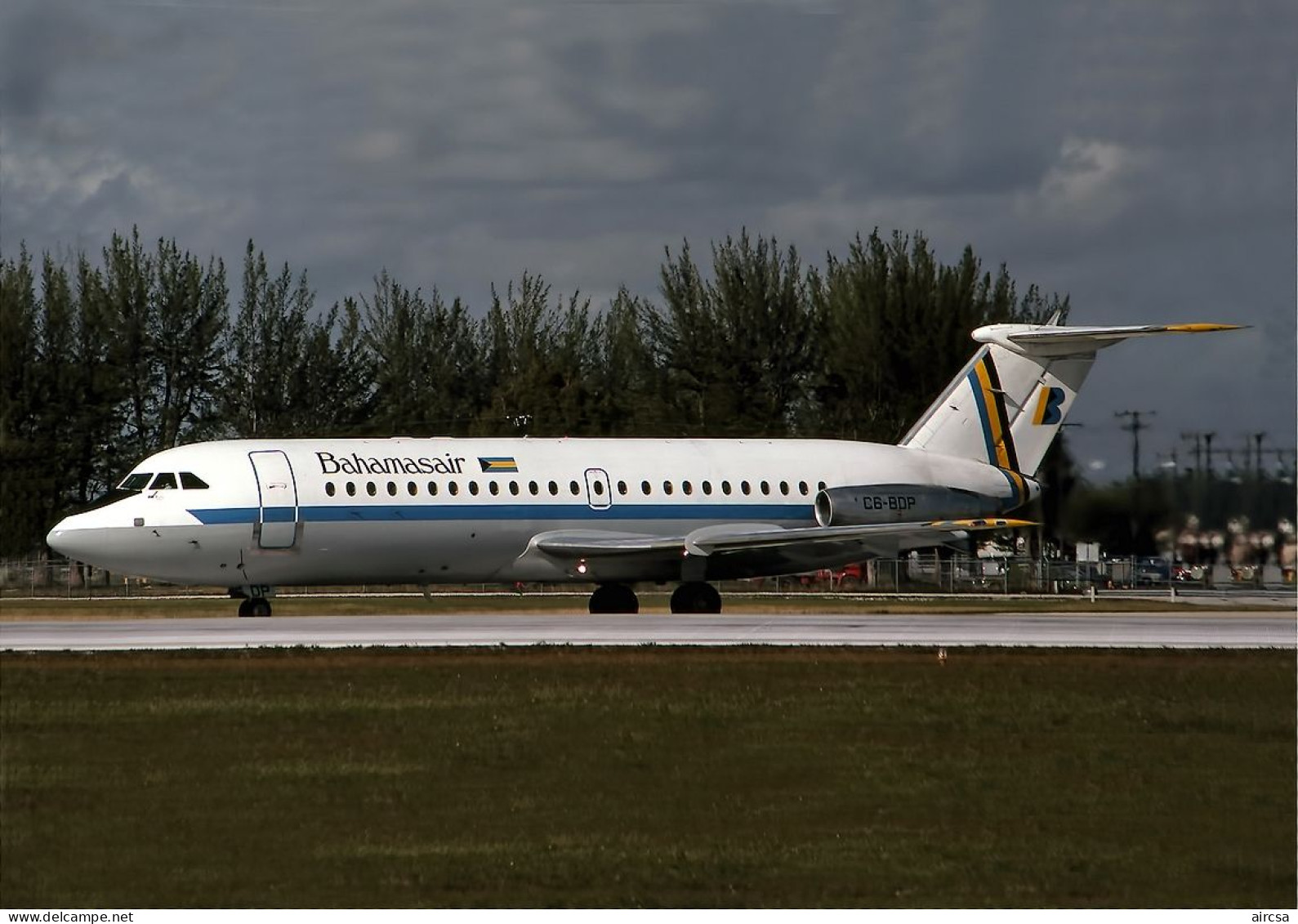 Aviation Postcard-WGA-1433 BAHAMASAIR BAC-111 - 1946-....: Modern Era