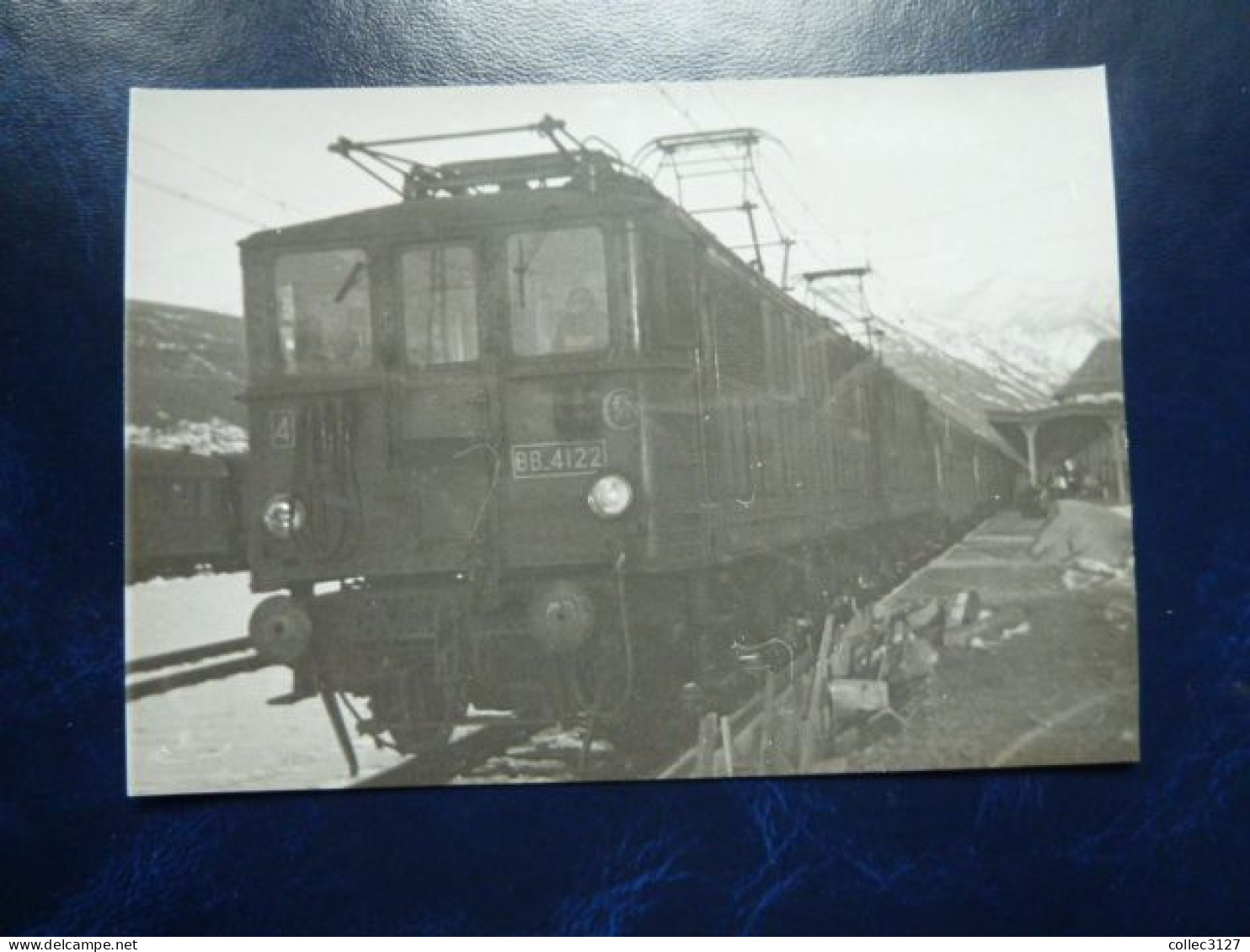 Photo Originale 13*9 Cm - 1971 - BB 4122 - Trains
