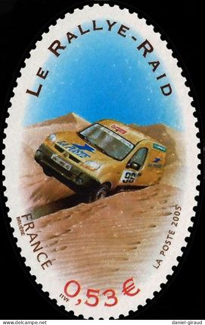 France 2005 Timbre N°YT 3799 MNH** Le Rallye - Raid - Unused Stamps