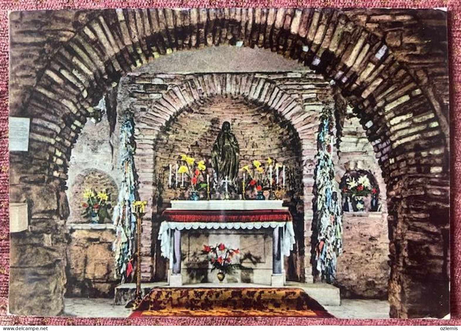 TURKEY,TURKEI,TURQUIE ,IZMIR, PANAYA ,THE CHAPEL,,POSTCARD - Turkey