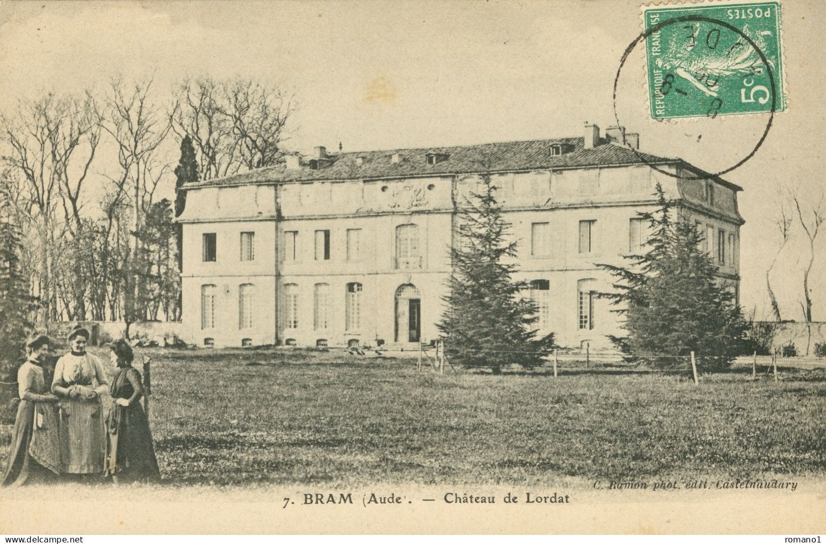 11)   BRAM  -  Château De Lordat - Bram