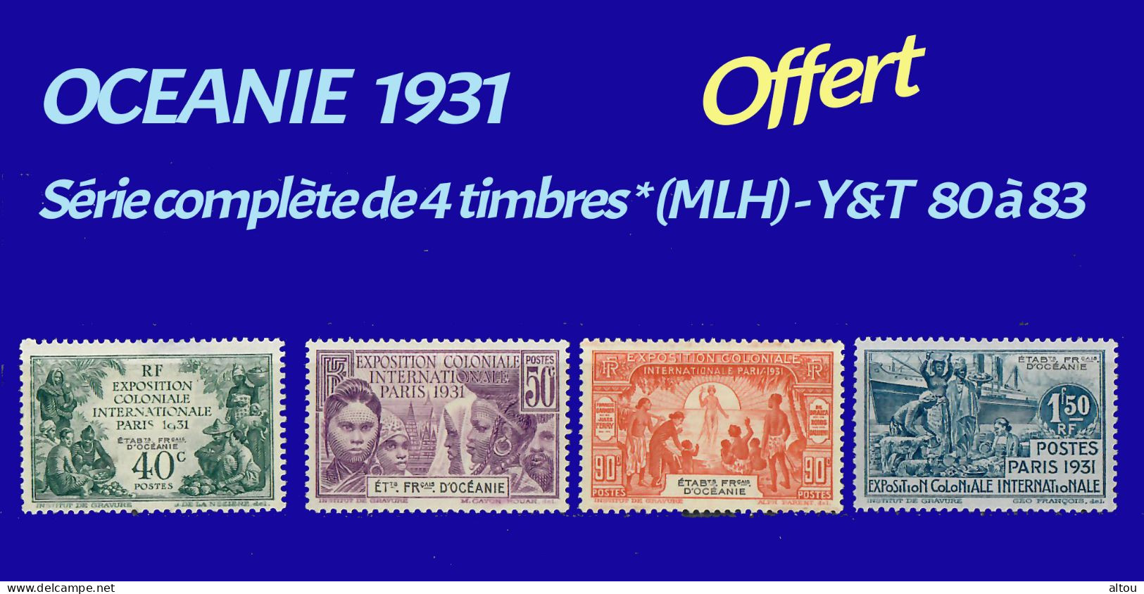 OCEANIE - 1915/1931 - 36 Timbres * (MLH) Dont 4 Offerts - Ongebruikt