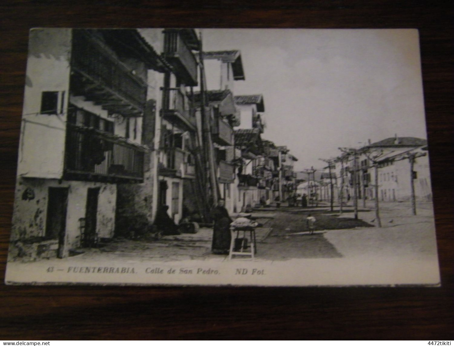CPA - Espagne - Fuenterrabia - Calle De San Pedro - 1910 - SUP (HV 83) - Other