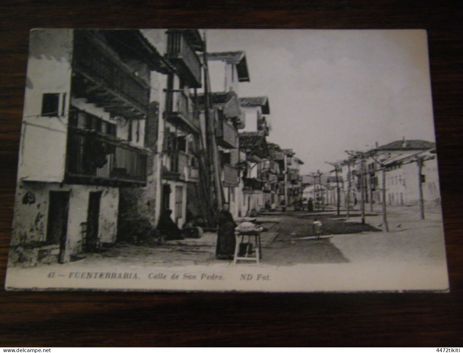 CPA - Espagne - Fuenterrabia - Calle De San Pedro - 1910 - SUP (HV 83) - Otros