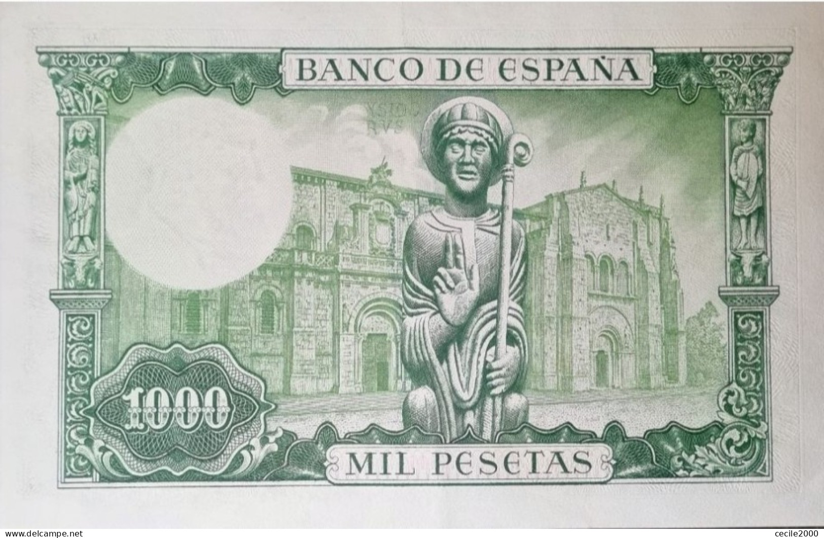 BILLET ESPAGNE SPAIN BANKNOTE 1000 PESETAS 1965 AUNC BILLETE ESPAÑA *COMPRAS MULTIPLES CONSULTAR* - 1000 Pesetas