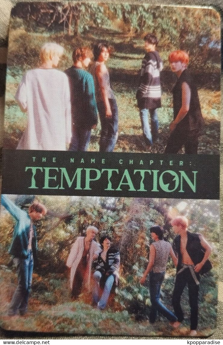 Photocard K POP Au Choix TXT  Temptation  Yeonjun - Objetos Derivados