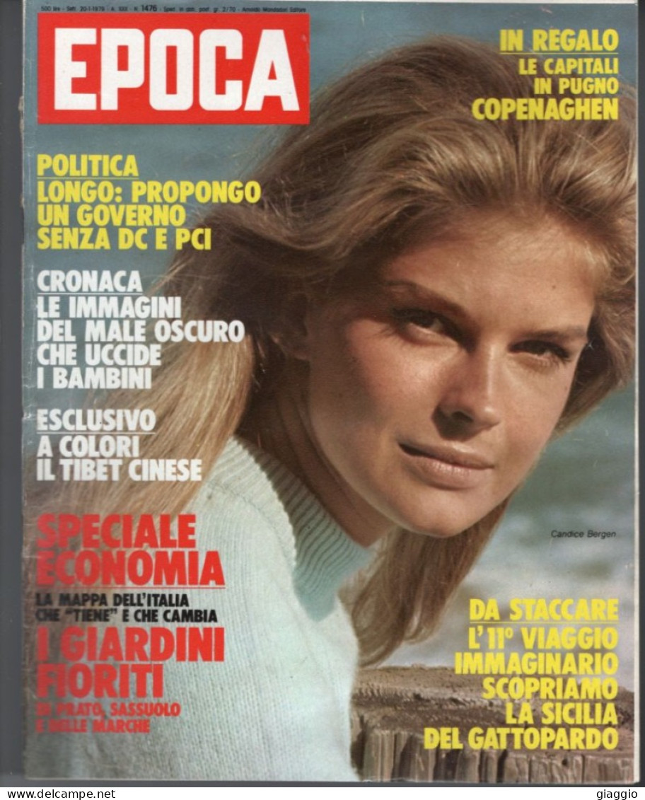 °°° RIVISTA EPOCA N° 1476 DEL 20 GENNAIO 1979 °°° - Andere & Zonder Classificatie