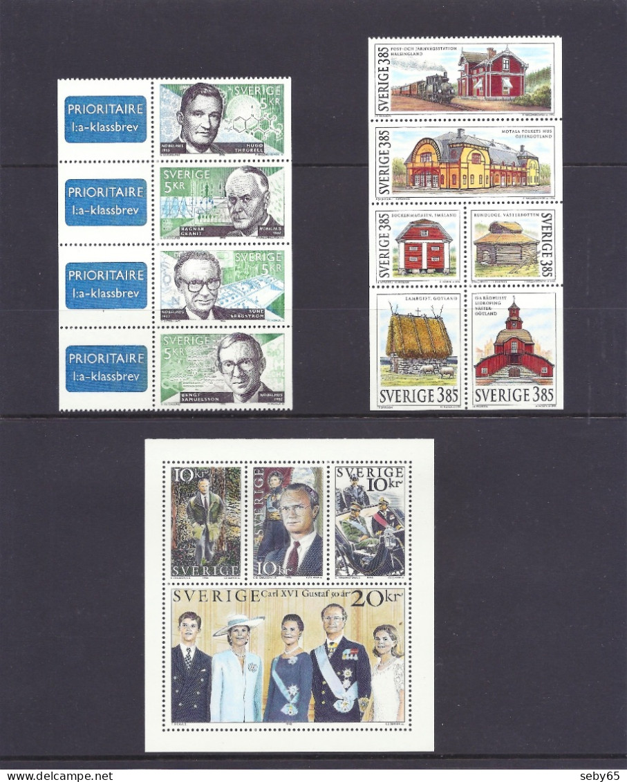 Sverige / Sweden / Svenska - 1996 Complete Year Set, Full Set Swedish Official Stamps With Folder, Size A4 - MNH - Nuevos