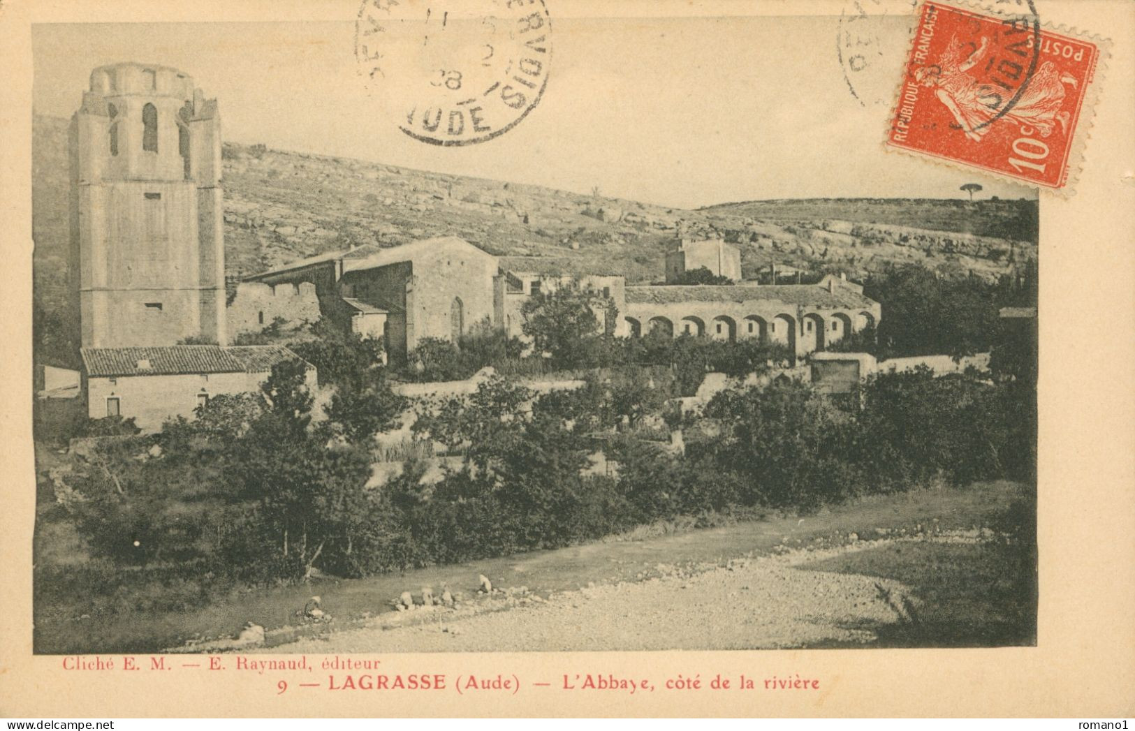 11)   LAGRASSE  -  L' Abbaye Côté De La Rivière - Otros & Sin Clasificación