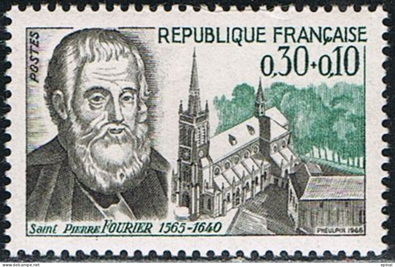 FRANCE : N° 1470 ** (Célébrités : Saint Pierre Fourier) - PRIX FIXE - - Ongebruikt