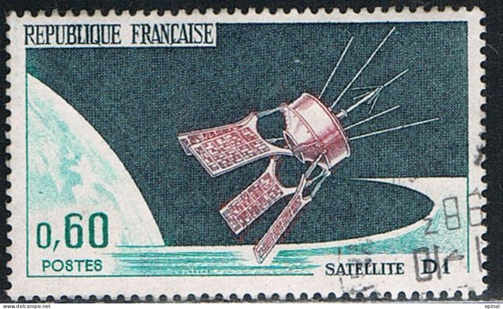 FRANCE : N° 1476 Oblitéré (Lancement Du Satellite D1) - PRIX FIXE - - Gebruikt