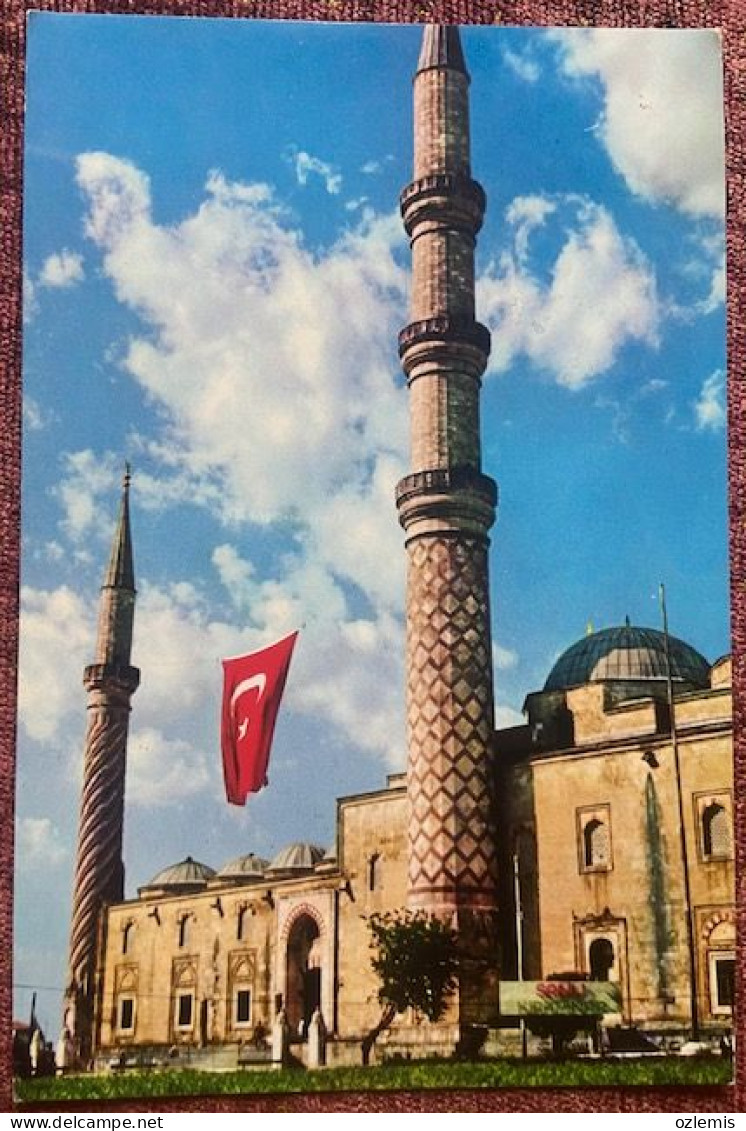 TURKEY,TURKEI,TURQUIE ,EDIRNE ,MOSQUE  ,POSTCARD - Turquie