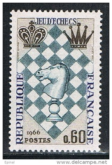FRANCE : N° 1480 ** (Festival International D'échecs, Au Havre) - PRIX FIXE - - Unused Stamps