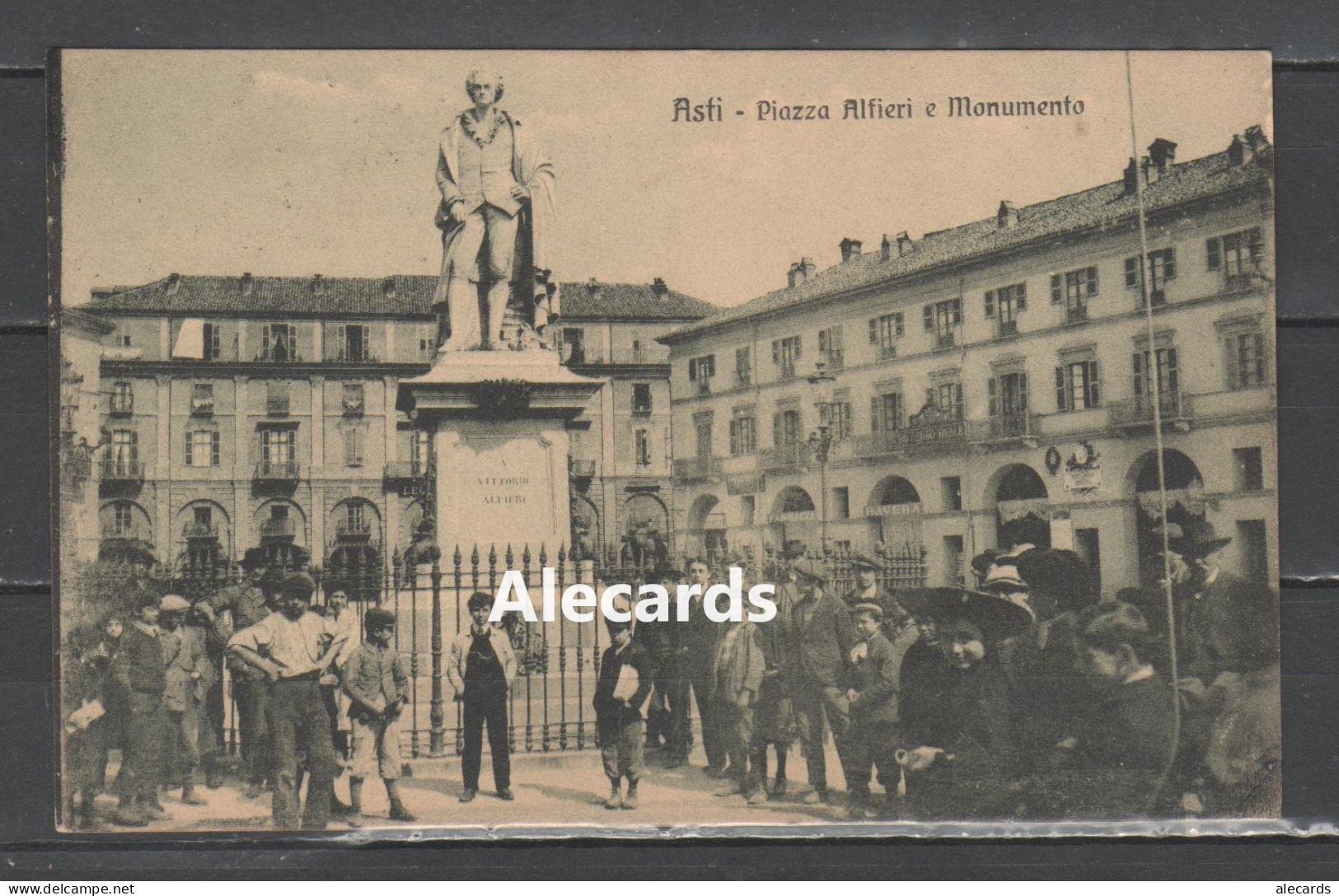 Asti - Piazza Alfieri E Monumento - Asti
