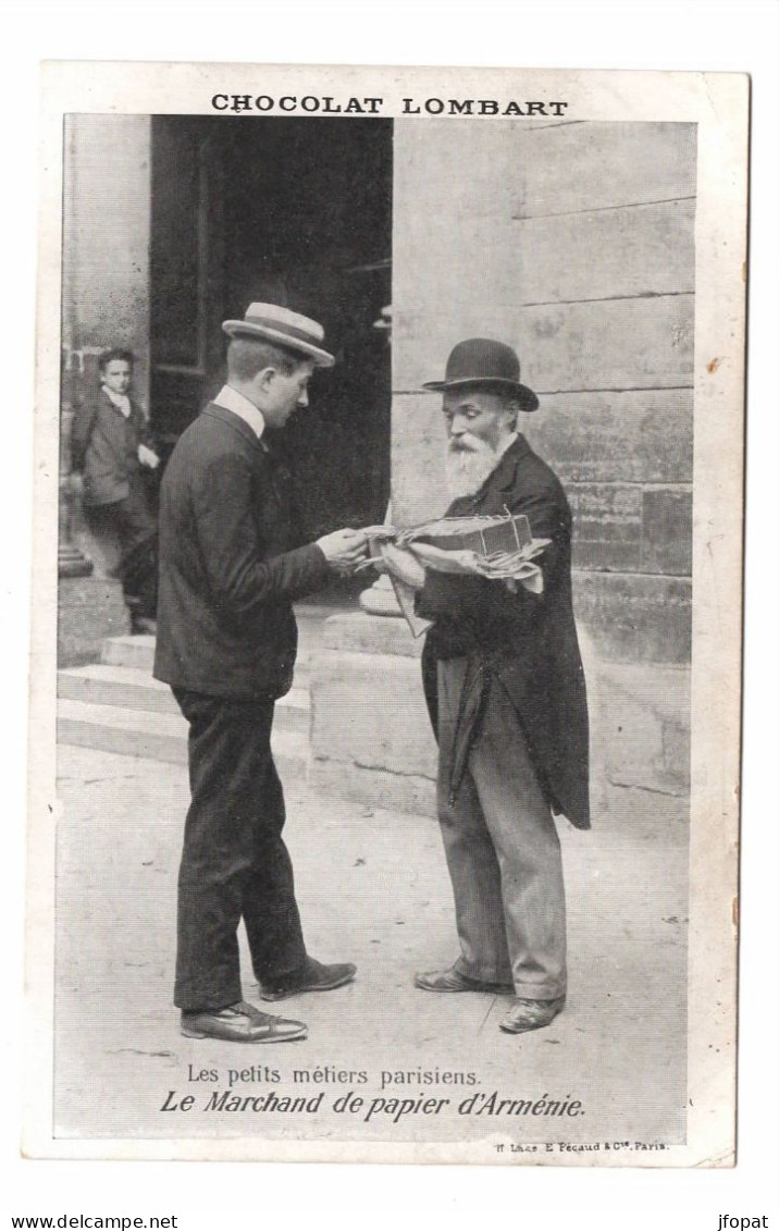 75 PARIS - "Les Petits Métiers Parisiens" Le Marchand De Papier D'Arménie - Lotti, Serie, Collezioni