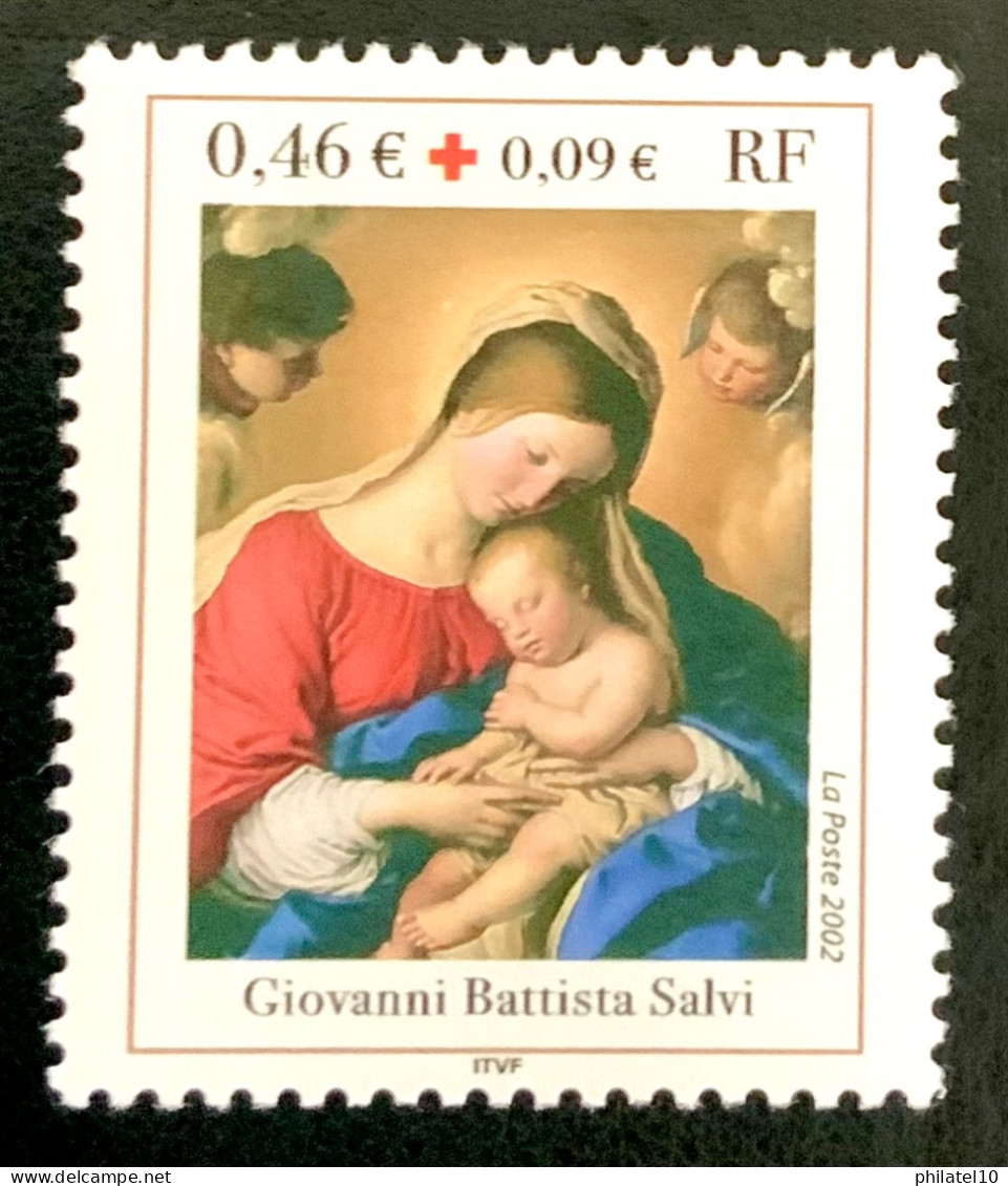 2002 FRANCE N 3531 CROIX ROUGE GIOVANNI BATTISTA SALVI - NEUF** - Unused Stamps