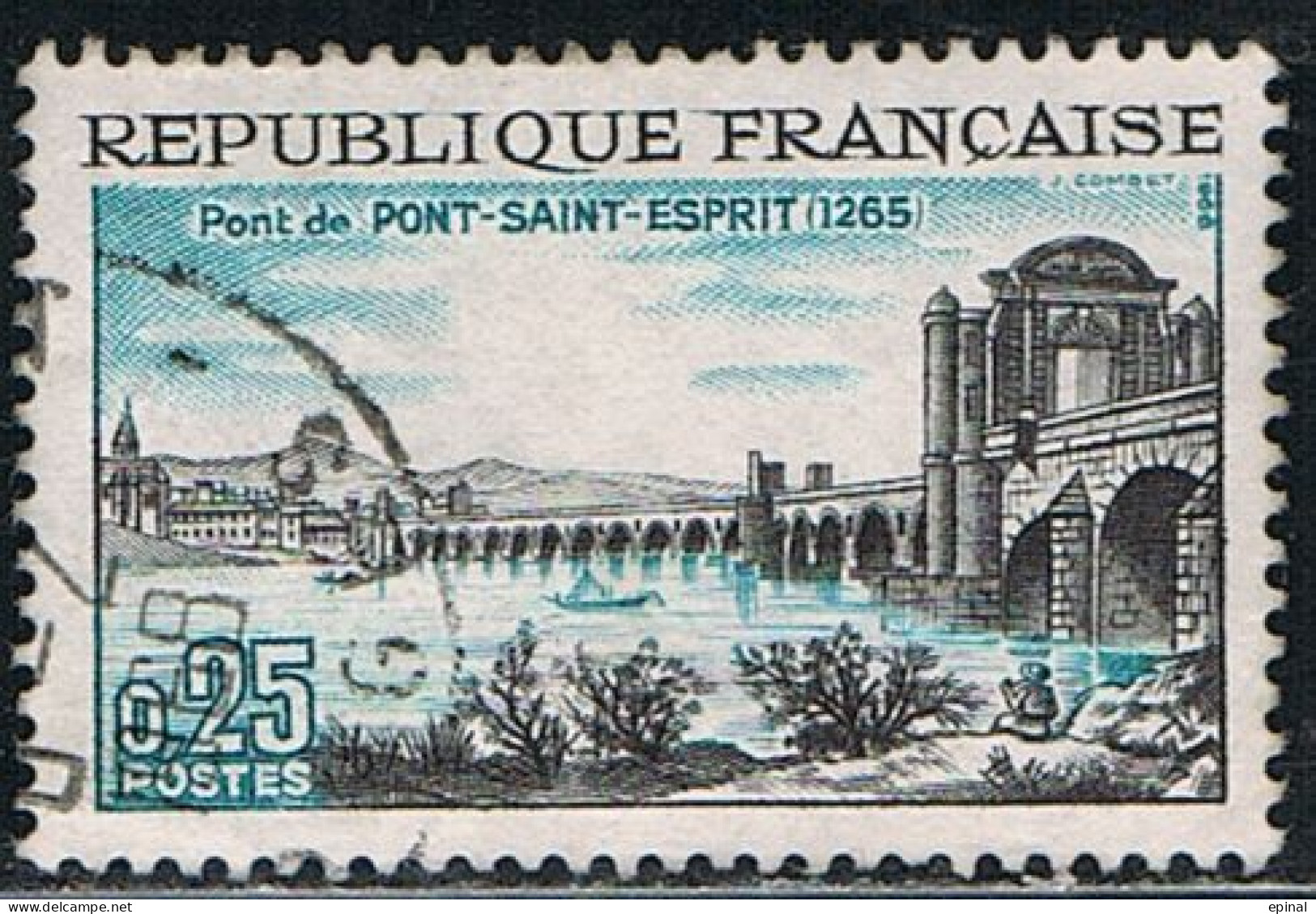 FRANCE : N° 1481 Oblitéré (Pont De Pont-Saint-Esprit) - PRIX FIXE - - Gebruikt