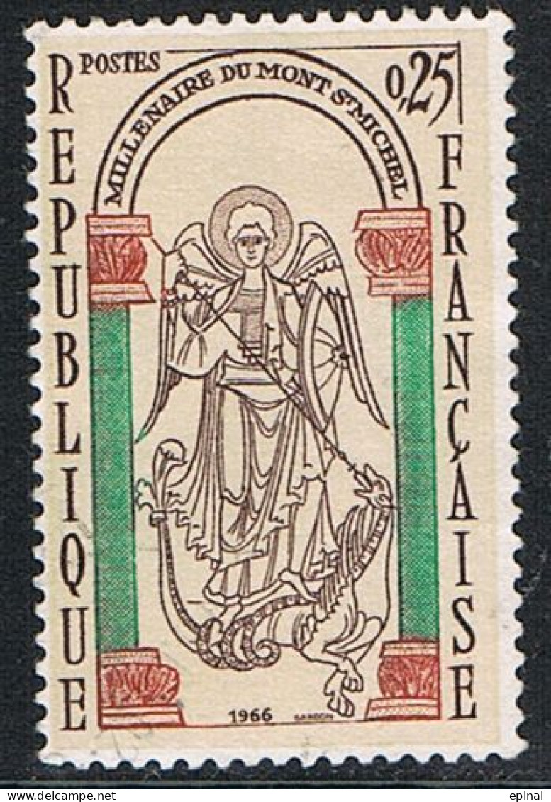FRANCE : N° 1482 Oblitéré (Millénaire Du Mont-Saint-Michel) - PRIX FIXE - - Oblitérés