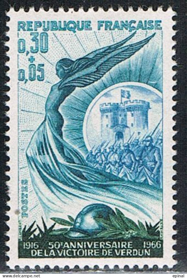 FRANCE : N° 1484 ** (Cinquantenaire De La Victoire De Verdun) - PRIX FIXE - - Unused Stamps
