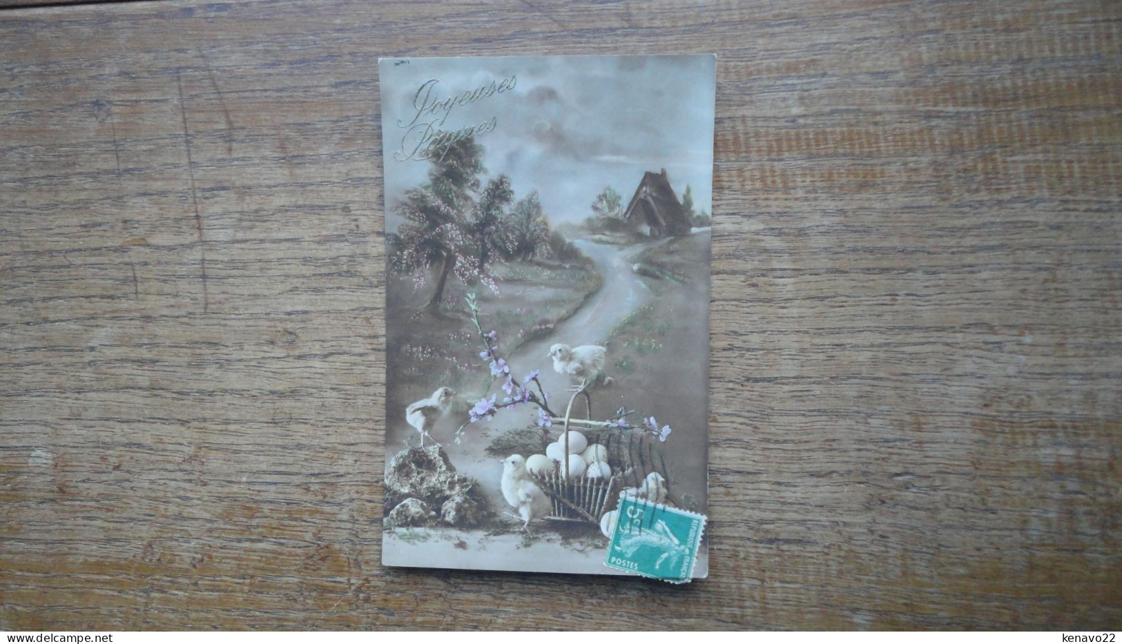 Ancienne Carte Joyeuses Pâques - Pasen