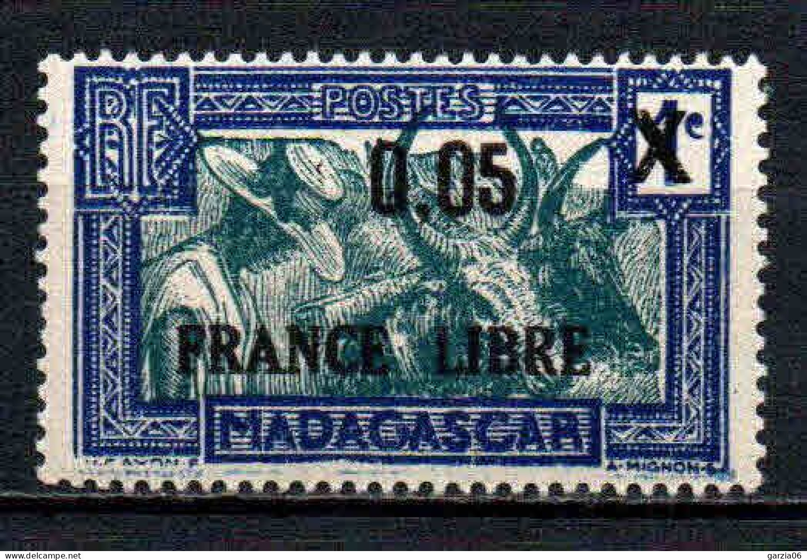 Madagascar  - 1942  -  Tb Antérieur Surch    - N° 240   - Neufs * - MLH - Unused Stamps