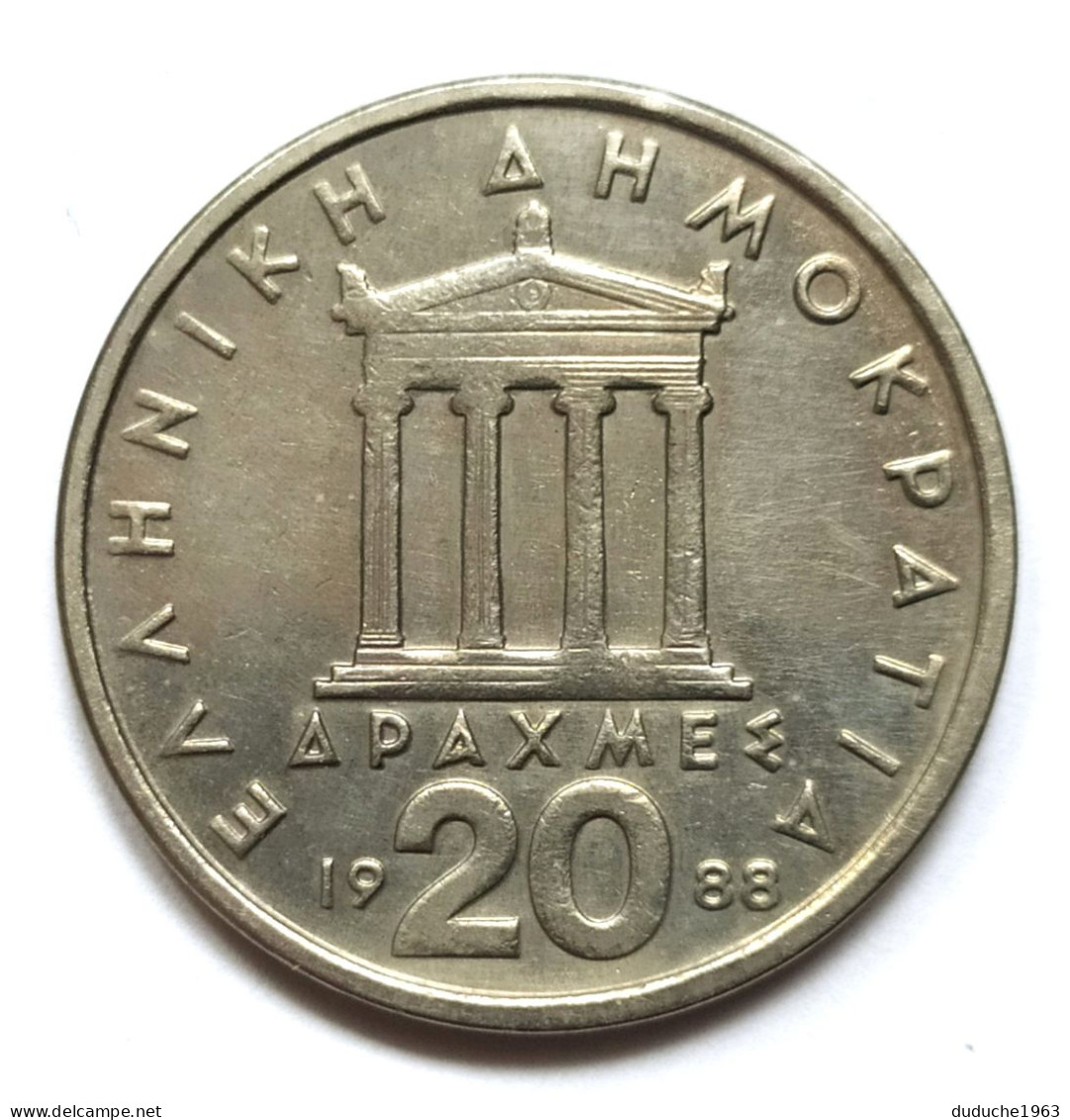 Grèce - 20 Drachmes 1988 - Griechenland