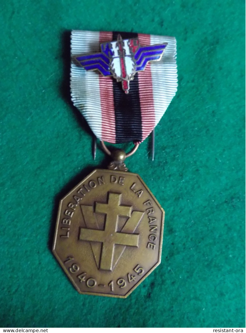 Médaille D'Honneur Des Résistants Combattants Et Sanitaires .moustique - France