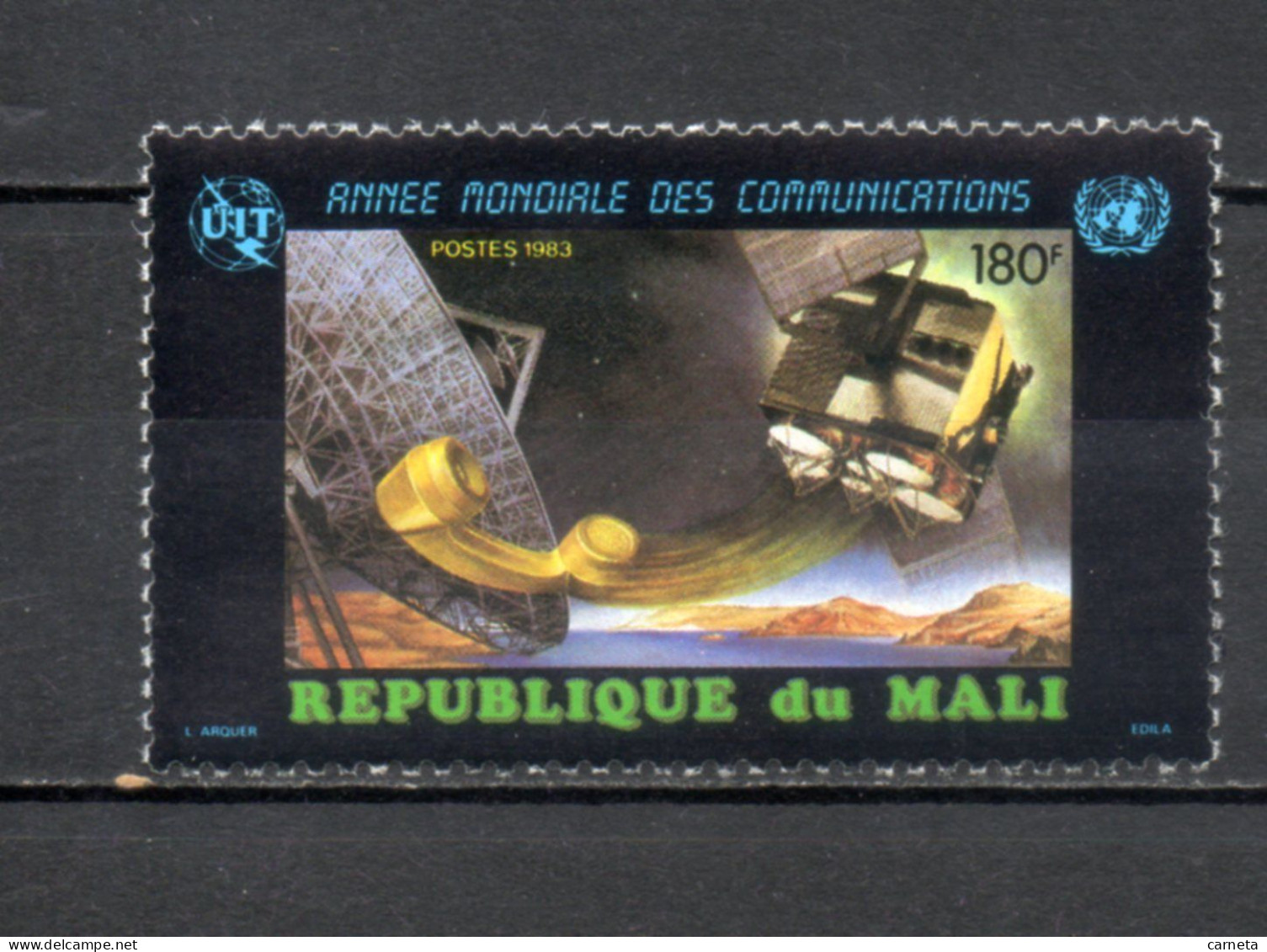 MALI  N° 474   NEUF SANS CHARNIERE  COTE 1.50€    ESPACE COMMUNICATIONS - Mali (1959-...)