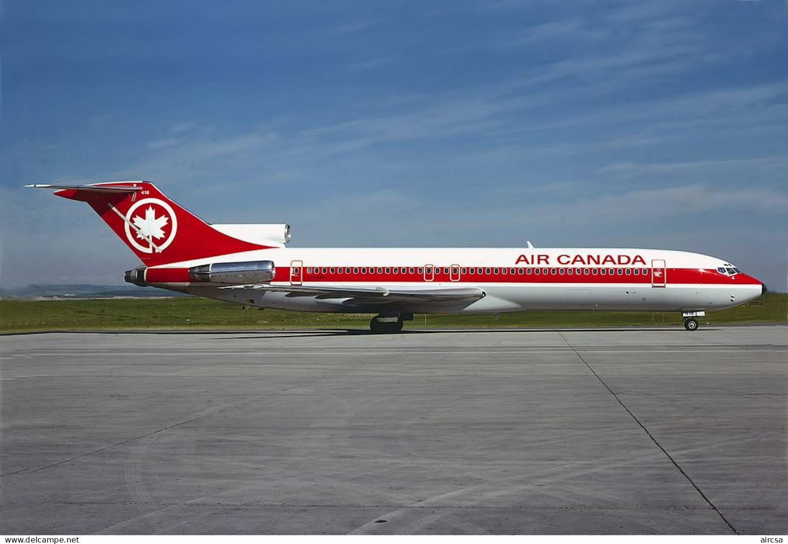 Aviation Postcard-WGA-1437 AIR CANADA Boeing 727 - 1946-....: Ere Moderne