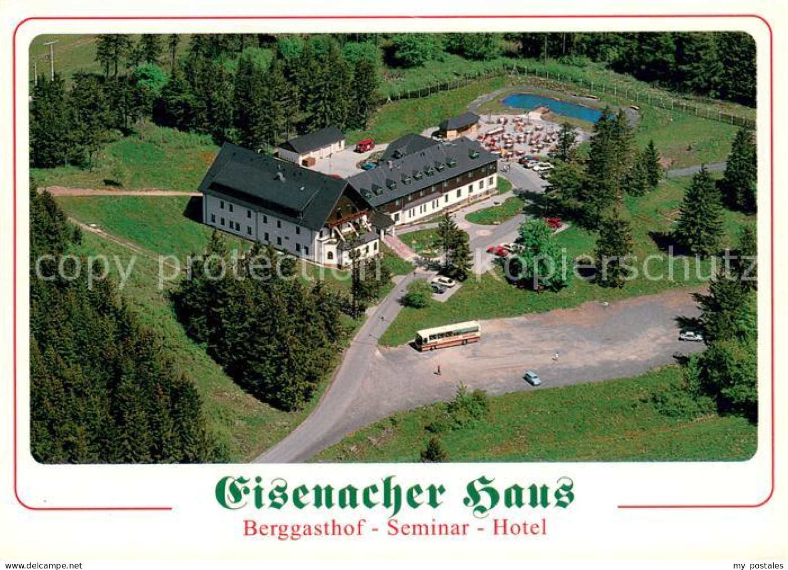 73654179 Erbenhausen Meiningen Berggasthof Seminar Hotel Eisenacher Haus Flieger - Autres & Non Classés