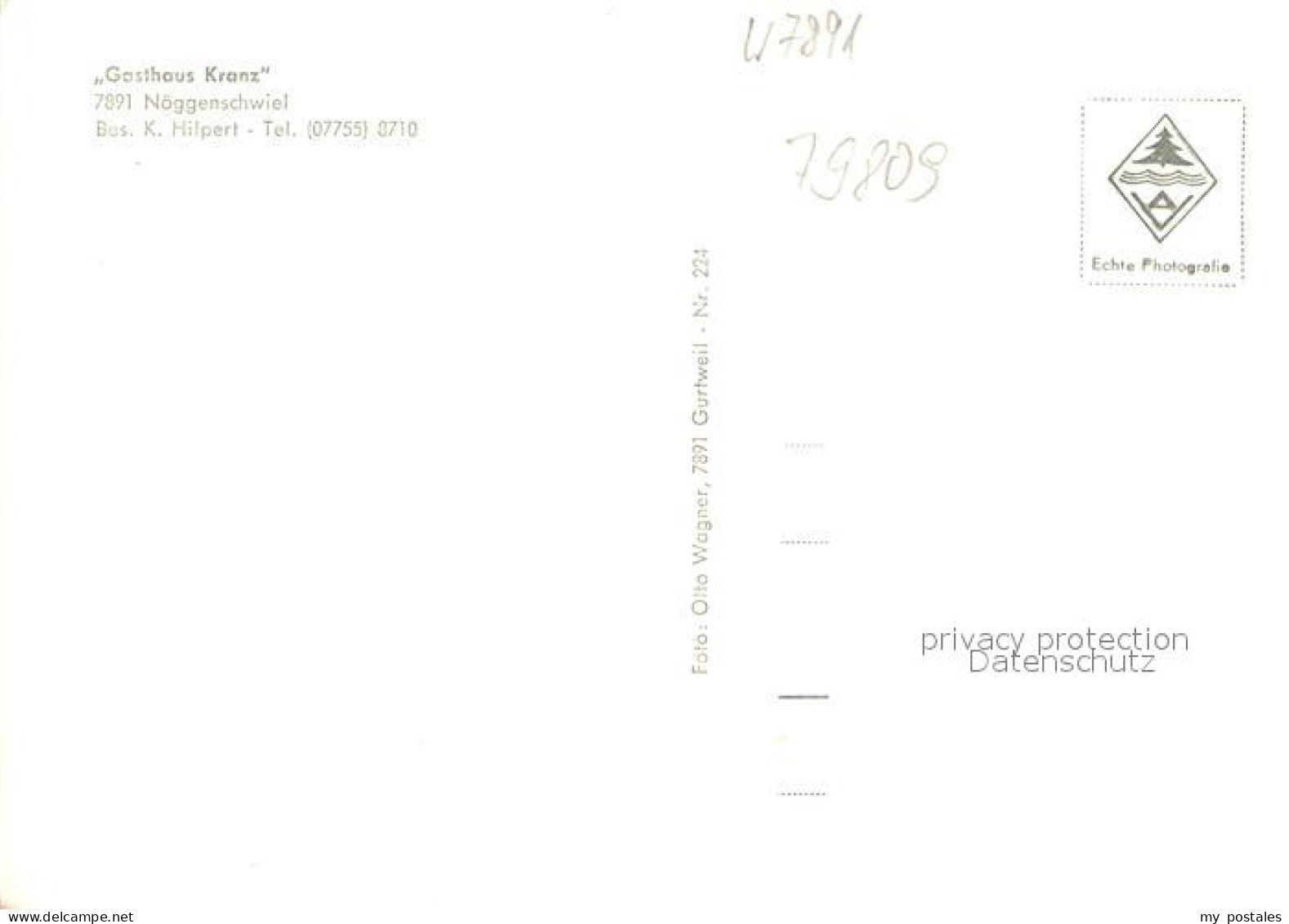 73654166 Noeggenschwiel Gasthaus Kranz Gastraum Trachten Noeggenschwiel - Altri & Non Classificati