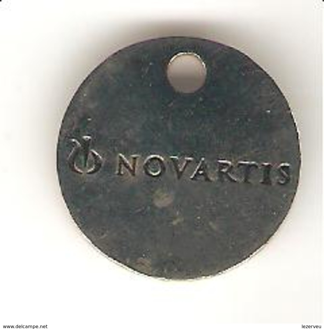 JETON DE CADDIE VETERINAIRE PROGRAM NOVARTIS - Trolley Token/Shopping Trolley Chip