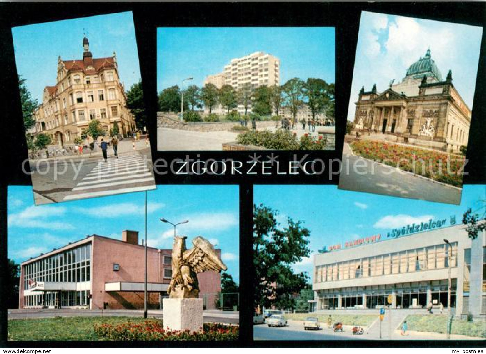 73654098 Zgorzelec Urzad Miejski Powstancow Slaskich Osrodek Kultury Dworzec PkP - Pologne