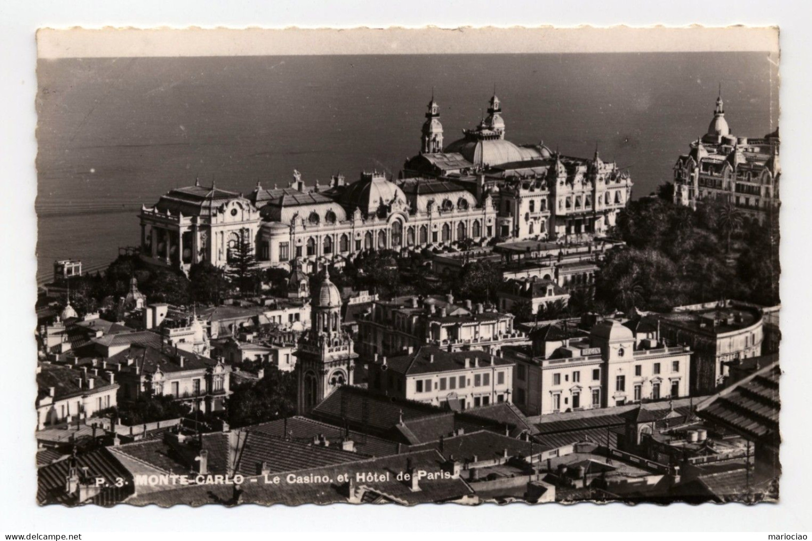 C-FR98000 Monte-Carlo Le Casino Et Hotel De Paris - CPA Voyagée - Monte-Carlo