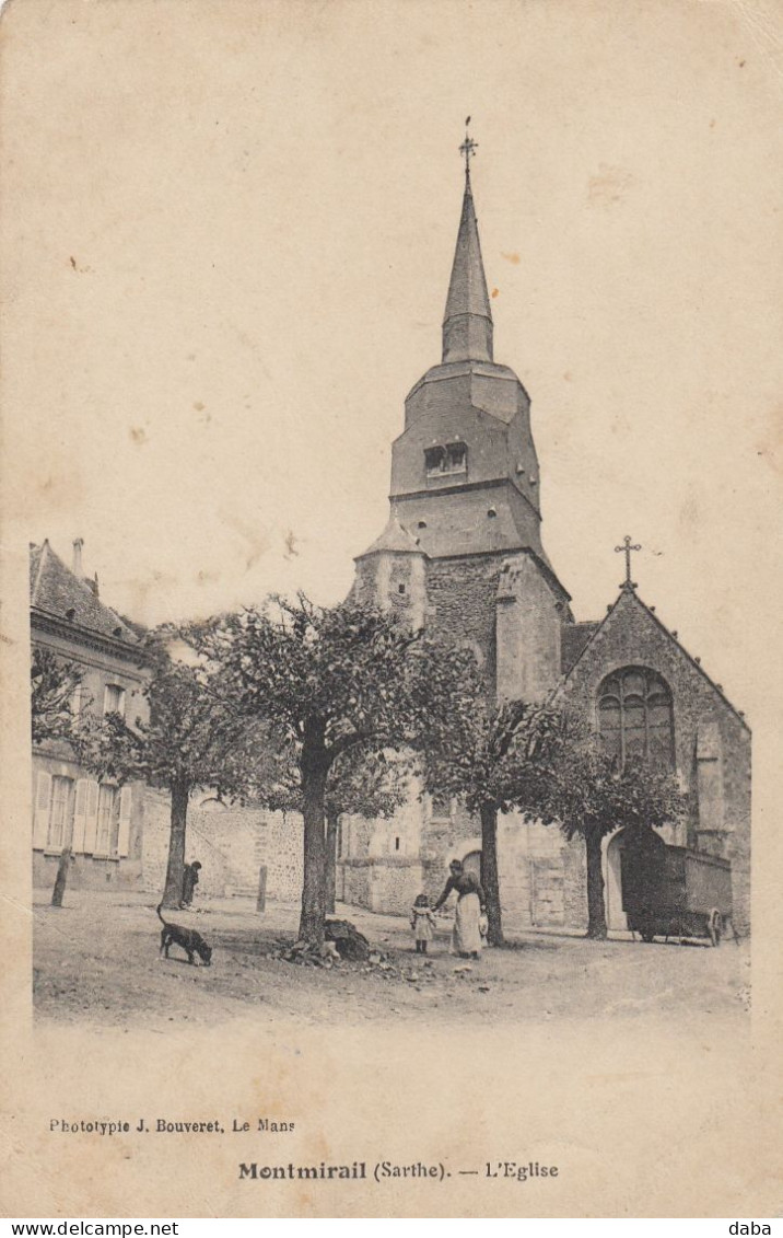 Montmirail. ( Sarthe ) .L'Eglise - Montmirail