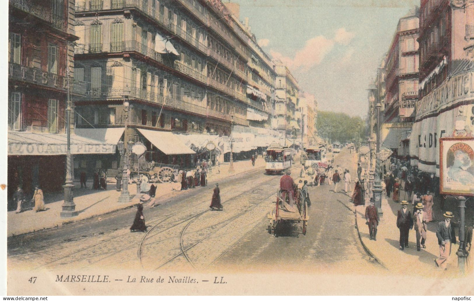 13-Marseille  La Rue De Noailles - Canebière, Stadscentrum