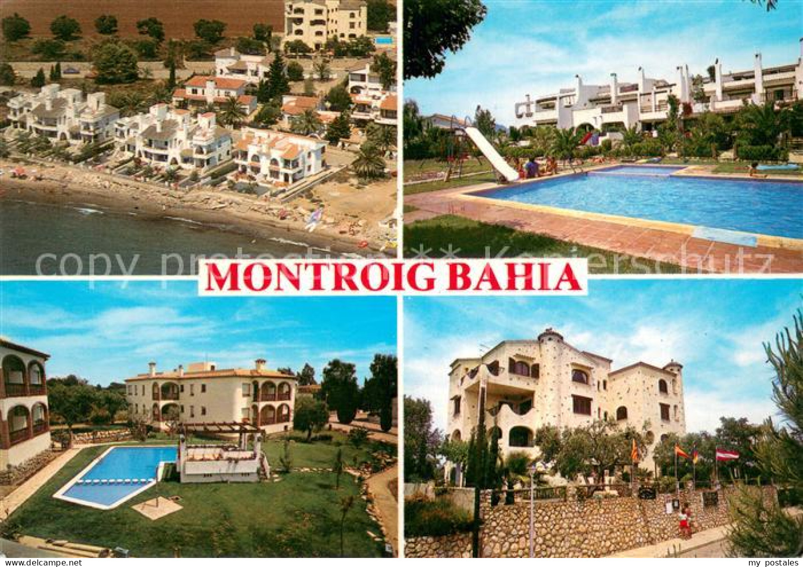73654052 Montroig Fliegeraufnahme Montroig Bahia Hotel Pool Montroig - Otros & Sin Clasificación