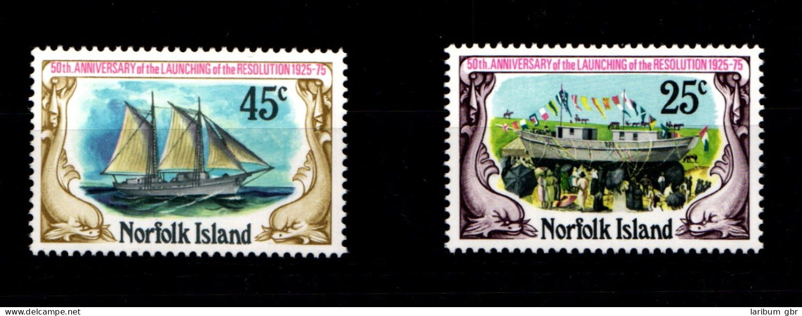 Norfolk Inseln 175-176 Postfrisch Schifffahrt #GN433 - Isla Norfolk