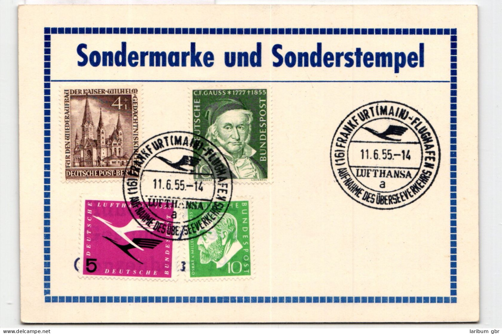Berlin, BRD 106 U.a. Auf Postkarte Sondermarke Und Sonderstempel #BD098 - Sonstige & Ohne Zuordnung