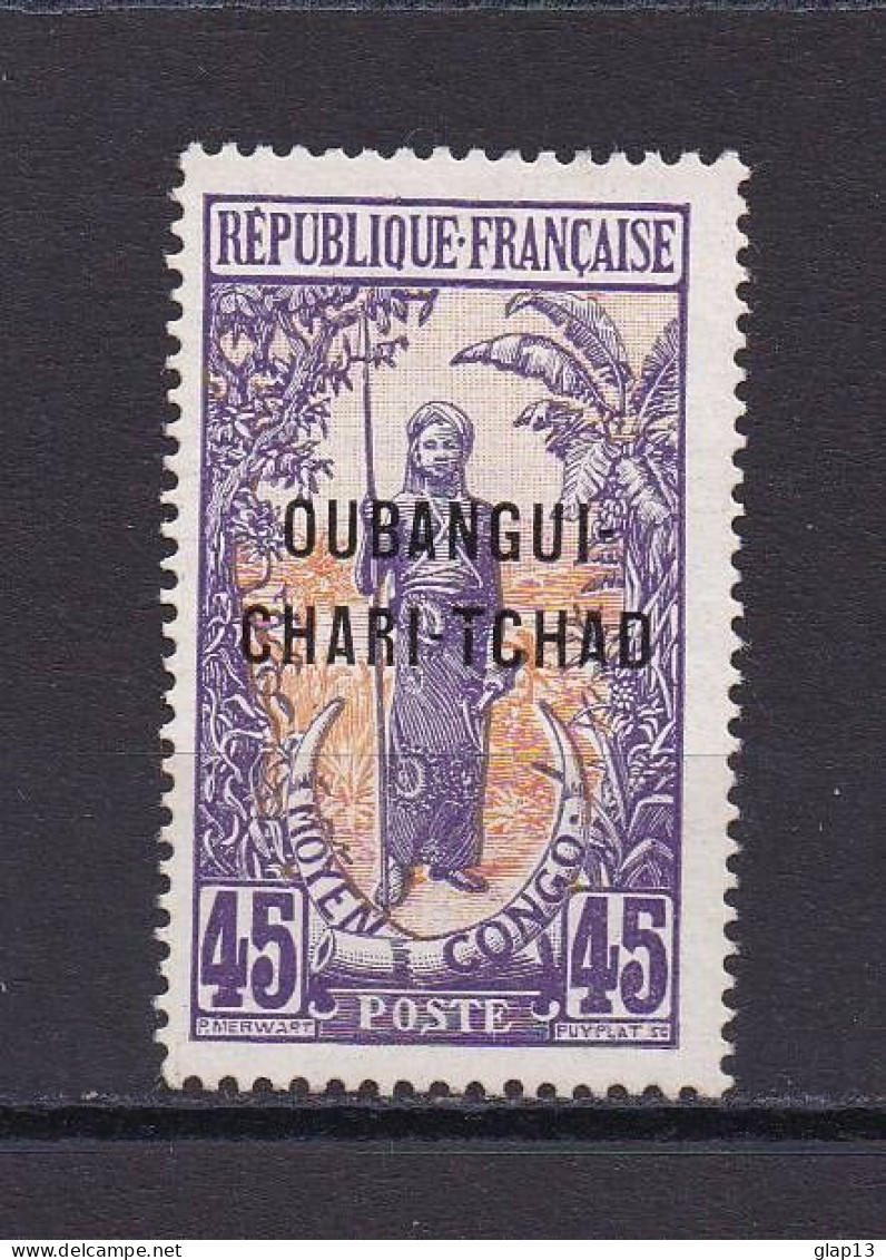OUBANGUI 1915 TIMBRE N°12 NEUF SANS GOMME - Unused Stamps