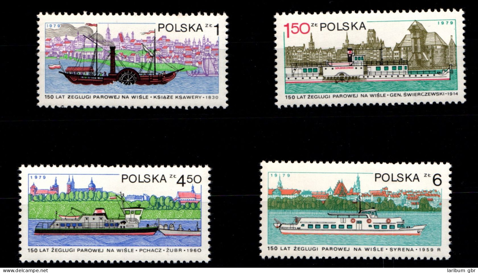 Polen 2633-2636 Postfrisch Schifffahrt #GN476 - Other & Unclassified