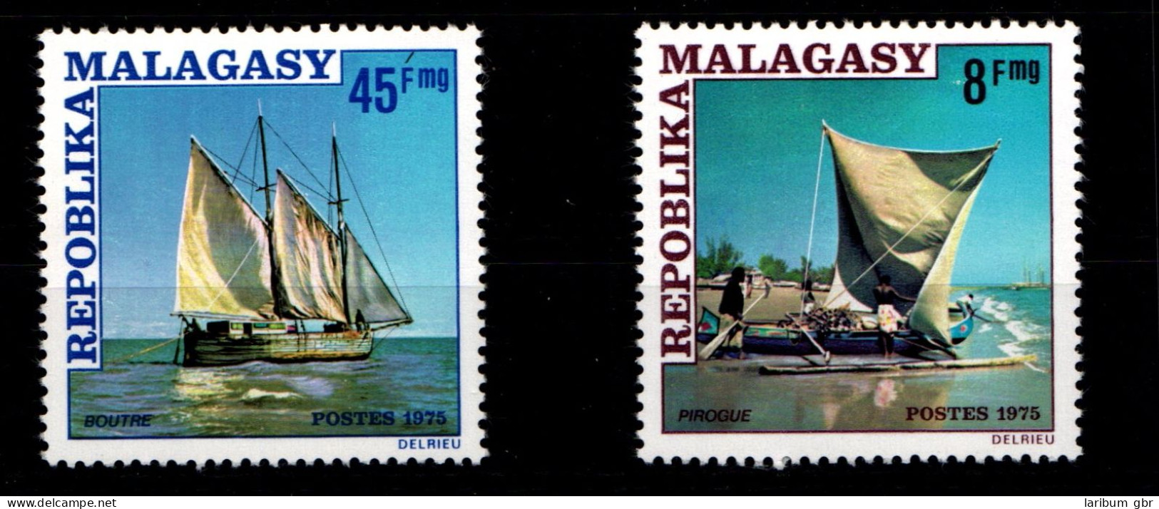 Madagaskar 773-774 Postfrisch Schifffahrt #GN436 - Madagascar (1960-...)