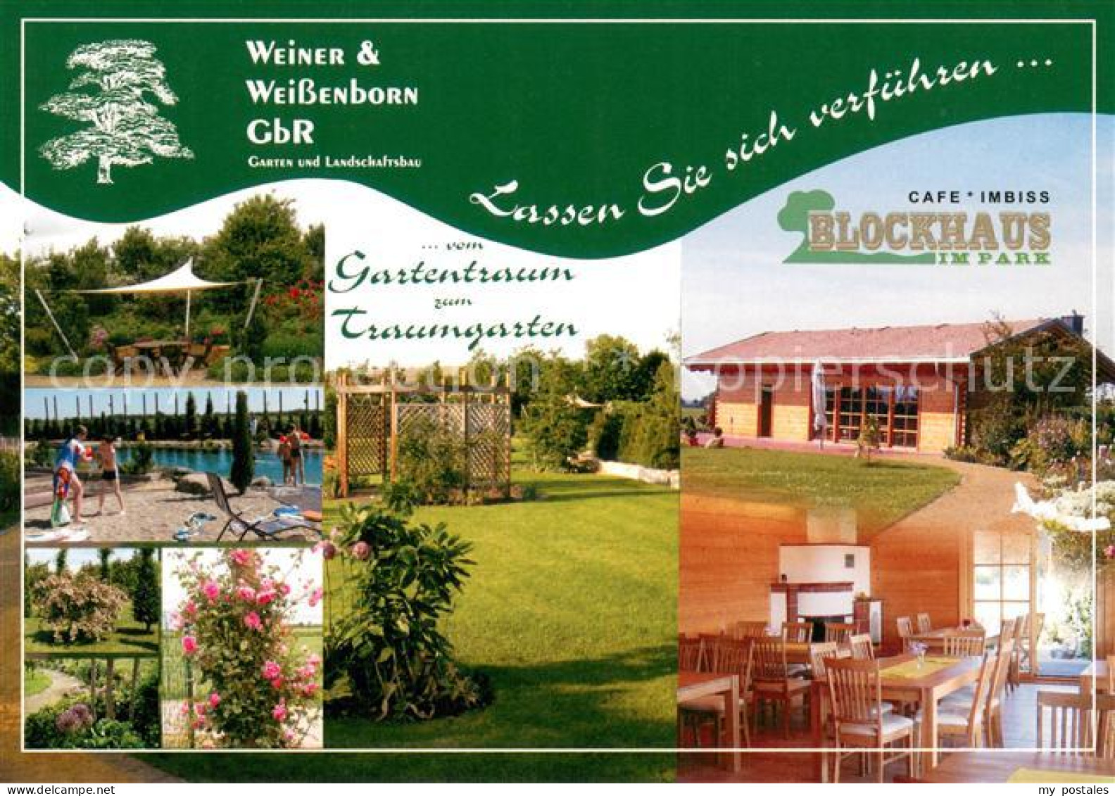 73654028 Jessen Elster Weiner Et Weissborn Gartenzentrum Cafe Imbiss Blockhaus J - Jessen