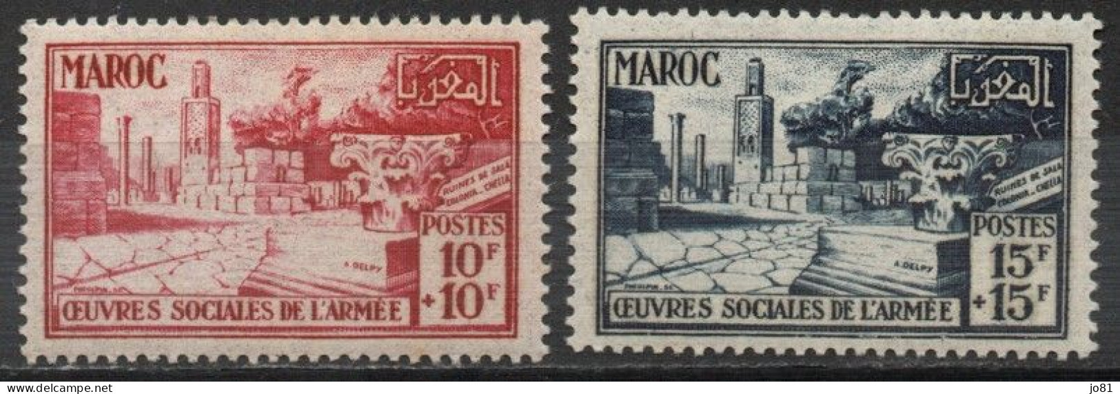 Maroc YT 294-295 Neuf Sans Charnière XX MNH - Nuovi