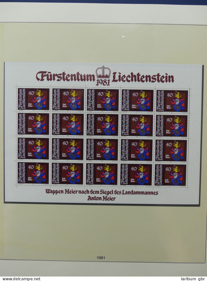 Liechtenstein Sammlung Kleinbogen Ca. 2.700,- Euro Katalogwert #LW219 - Autres & Non Classés